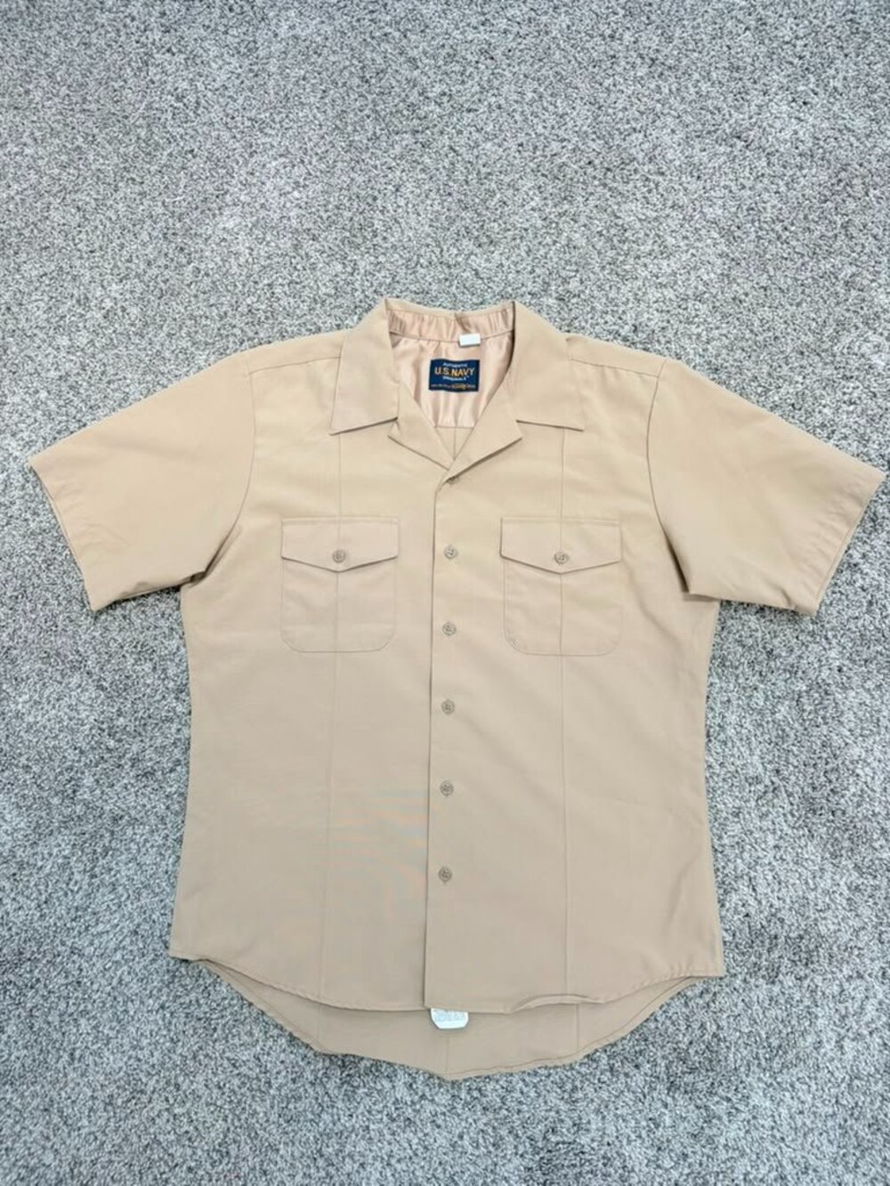 U.S. Navy Originals Flying Cross Military Shirt Made USA Large